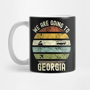 We Are Going To Georgia, Family Trip To Georgia, Road Trip to Georgia, Holiday Trip to Georgia, Family Reunion in Georgia, Holidays in Mug